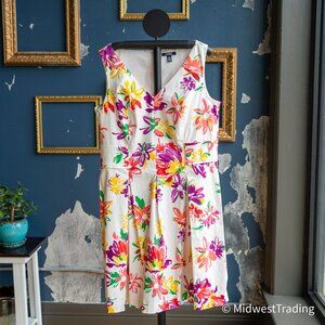 Chaps Women's Floral Dress